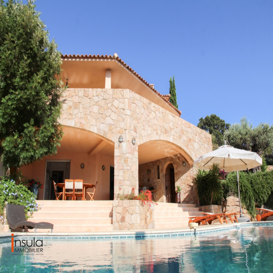 vente Villa Domaine Privé Sainte Lucie de Porto Vecchio Insula Immobilier