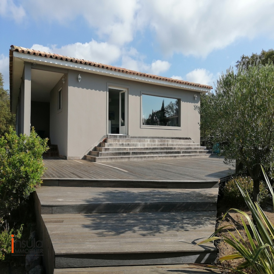 vente Villa Piscine vue mer Ste Lucie de PortoVecchio Insula Immobilier
